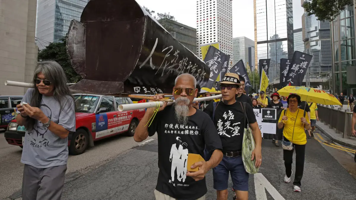 纪念一位坚定的香港民主活动人士
