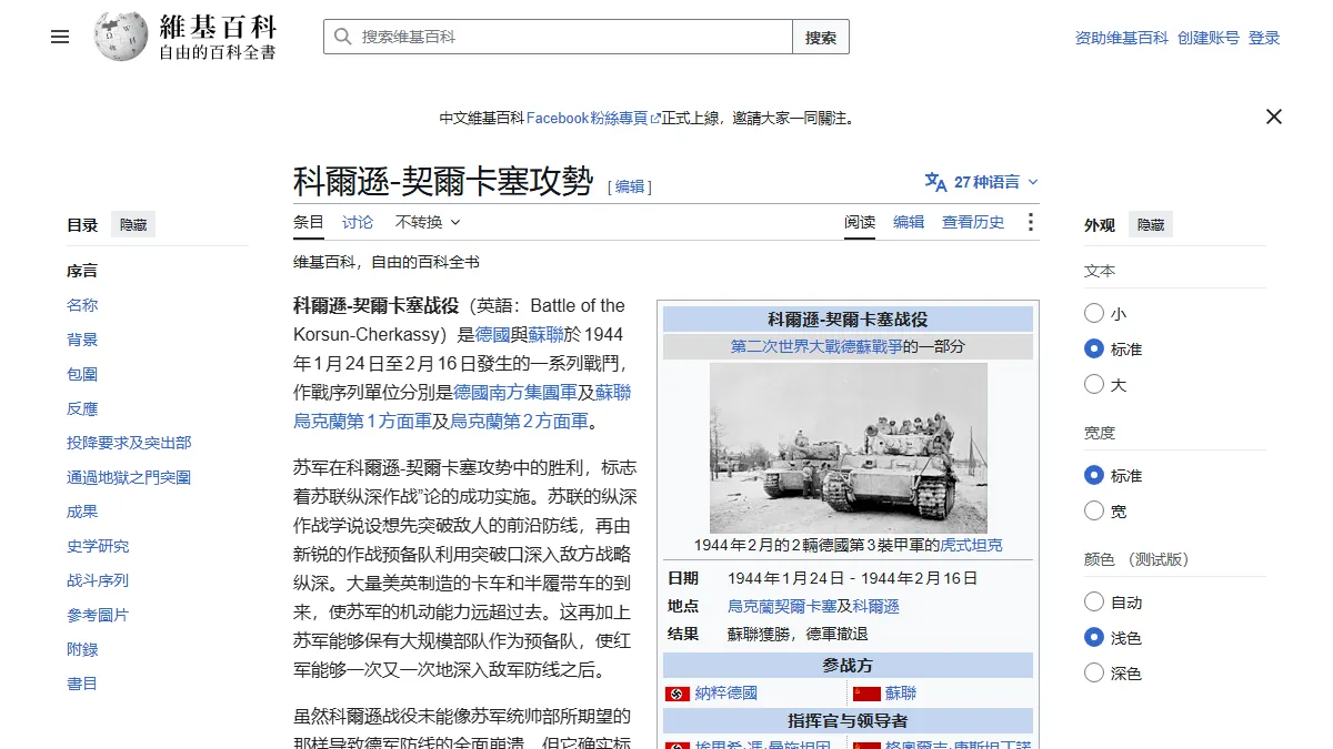 科爾遜-契爾卡塞攻勢