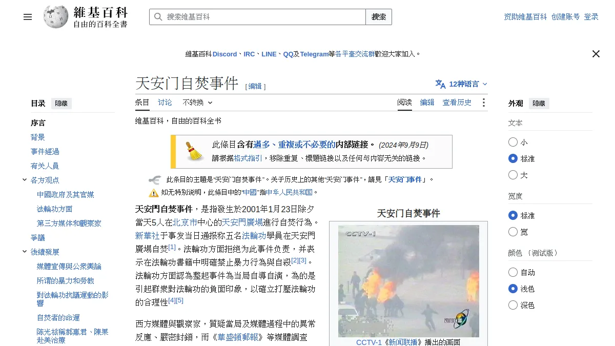 天安门自焚事件