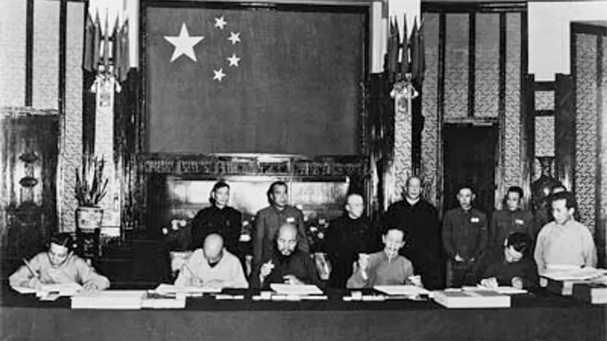 中央人民政府和西藏地方政府关于和平解放西藏办法的协议