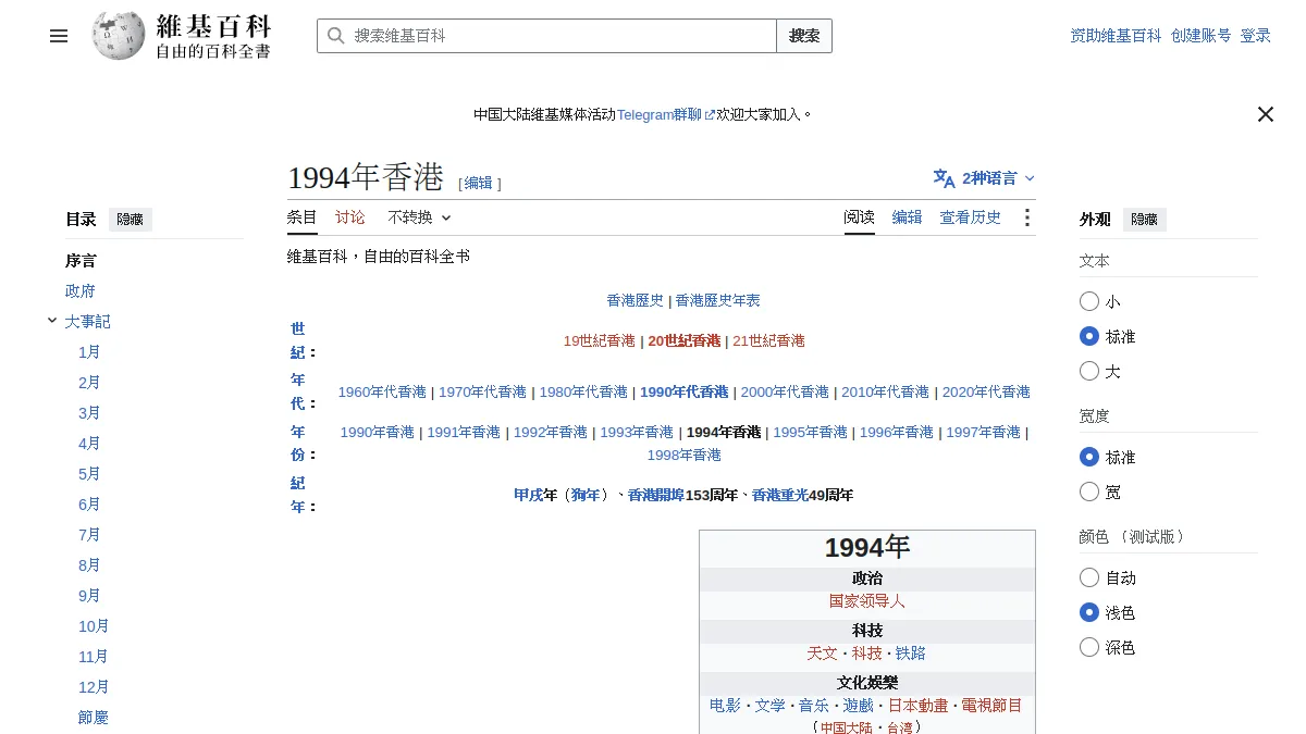 1994年香港